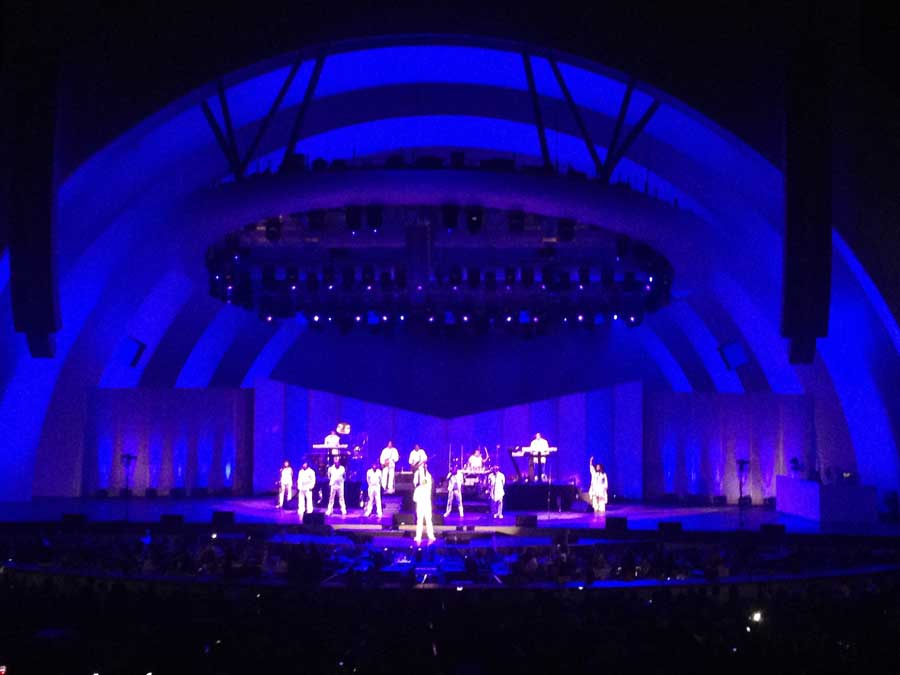 currently crushing hollywood bowl kool and the gang