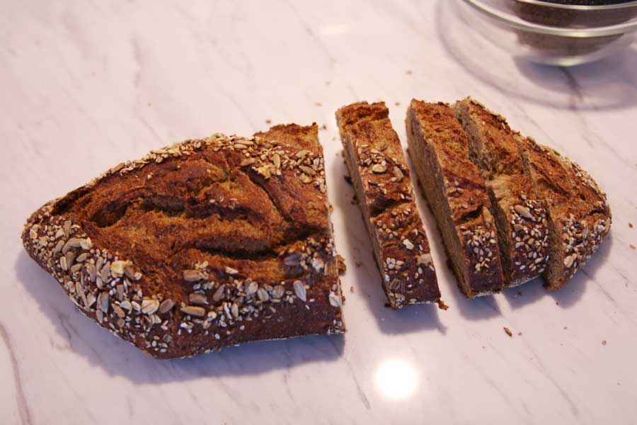 seeded multi-grain bread