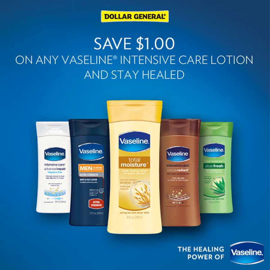 Vaseline Intensive Care coupon