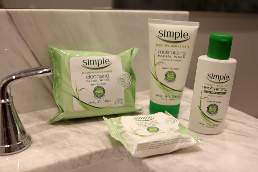 simple skincare products