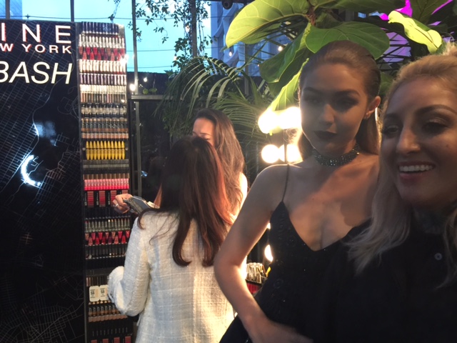 currently crushing, maybelline beauty bash, maybelline party with Gigi Hadid, Gigi Hadid maybelline party LA, the line hotel LA