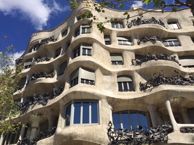 currently crushing, gaudi architecture barcelona, spain travel