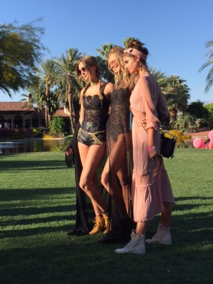 Victorias Secret Angel Oasis at Coachella - Currently Crushing