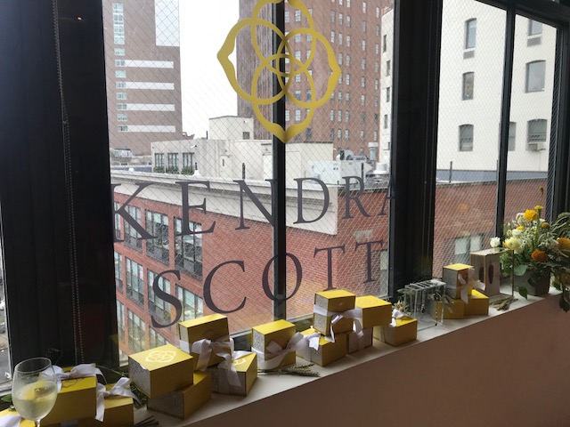 currently crushing, kendra scott color bar, kendra scott vogue party at NYFW