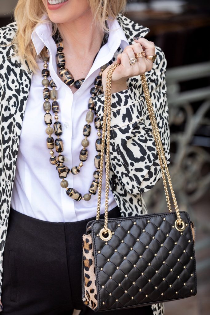 currently crushing, chico's animal print pants, chico's sale, chicos fall styles