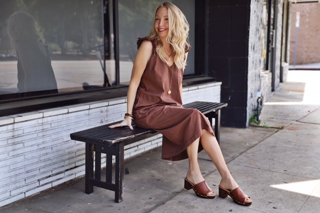 Free people dress, californians sandals, summer style